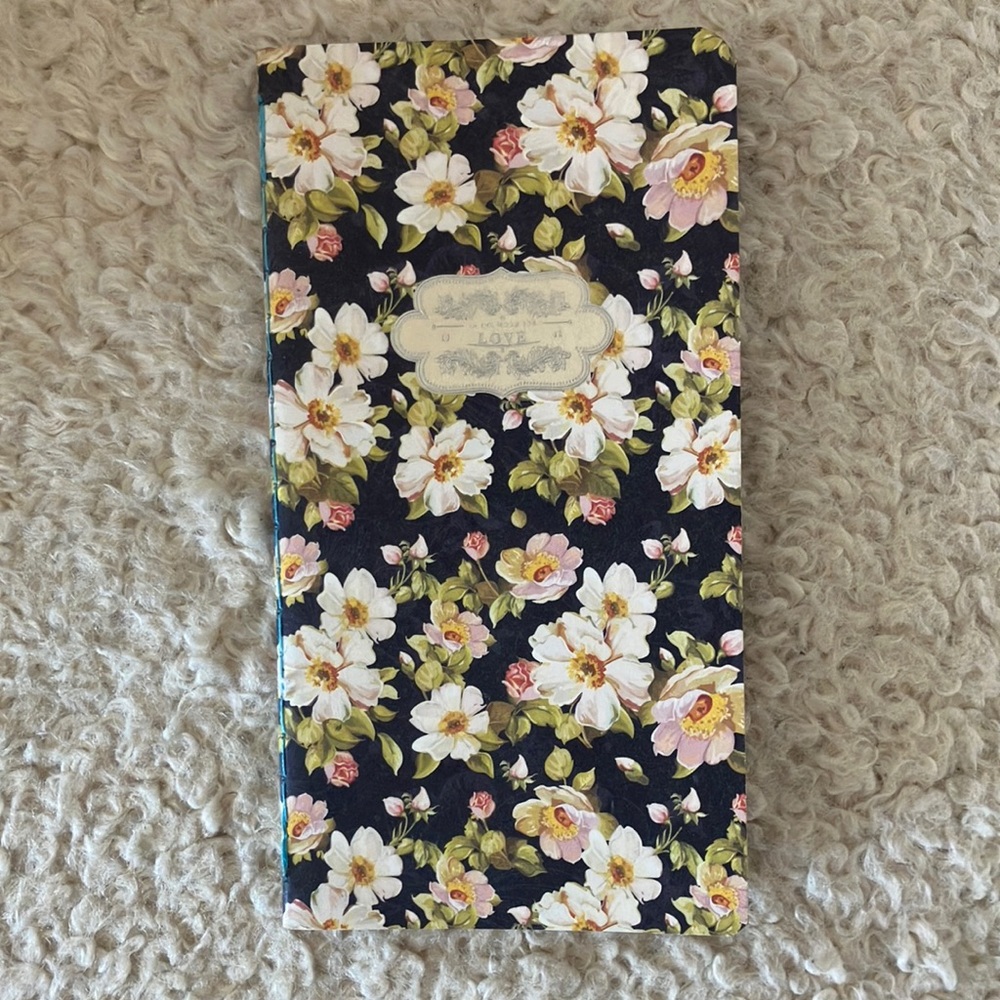 Floral Patterned Notebook